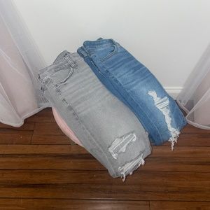 5 Pack American Eagle jeans, 1 American Eagle top, Size Small/4